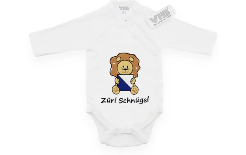 Very Important Baby Body Züri Schnügel bianco