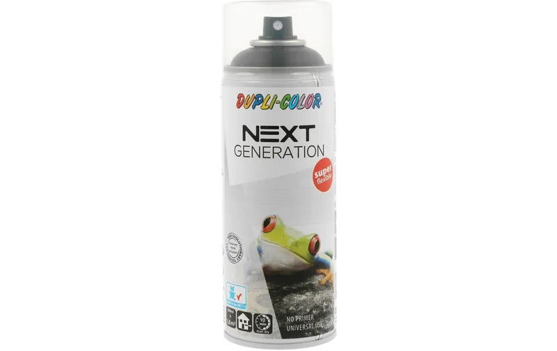 DUPLI-COLOR Sprühfarbe Next matt 400 ml, Tiefschwarz
