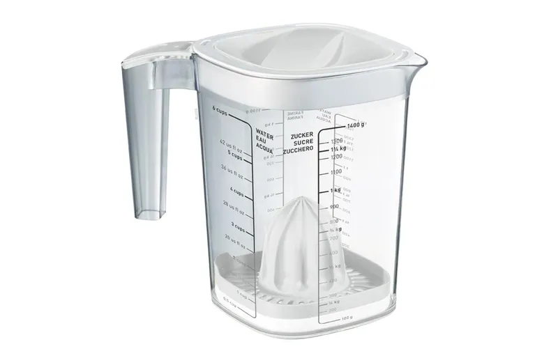 redho Messbecher Loft 15 dl, transparent/white