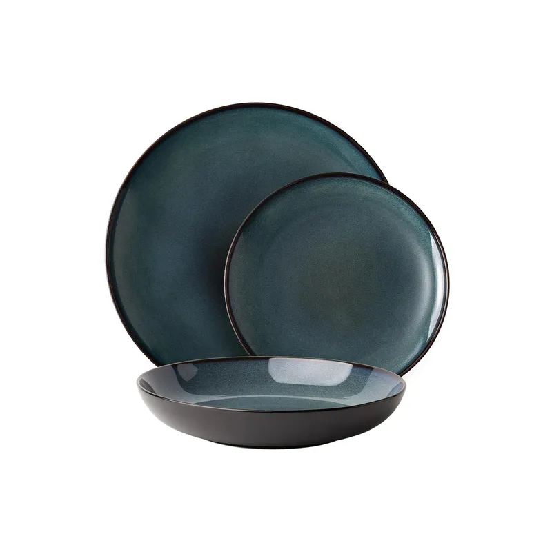 Lunasol Speiseteller Elements Night Sky 12-tlg. blu