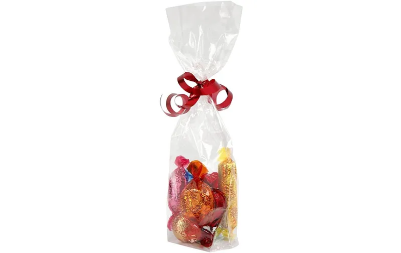 Creativ Company Klarsichttüte 9 cm x 22.5 cm, mit Boden, 200 pieces