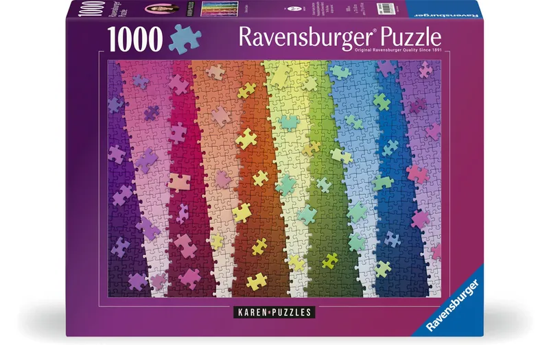 Ravensburger Puzzle Farben auf Farben 1000 Teile