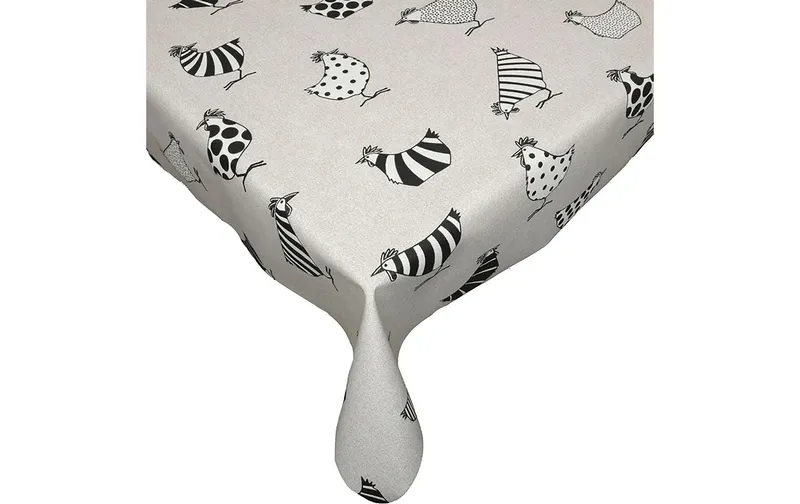 Hubatka nappe Megaline, Hühner, rund, ⌀ 140 cm