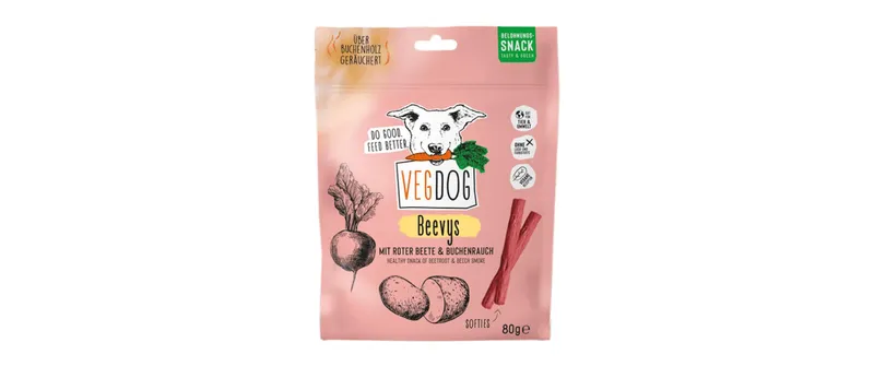 Vegdog Snack Beevys 80 g