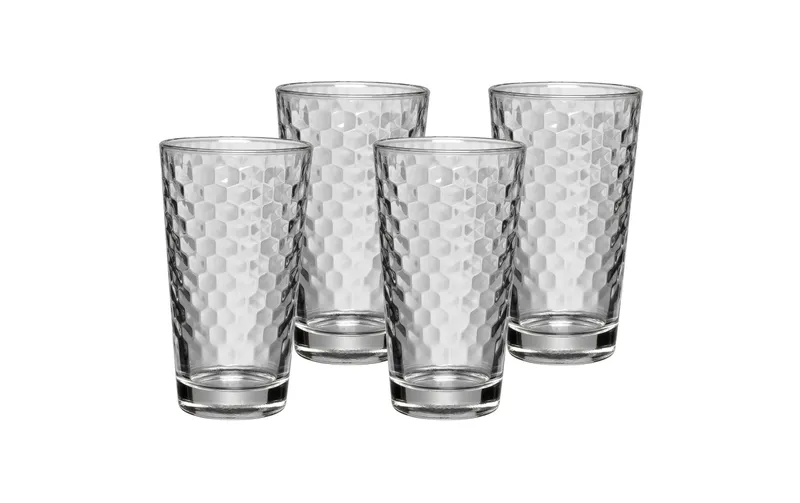 WMF Latte Macchiato Becher 275 ml, 4 pezzi, trasparente