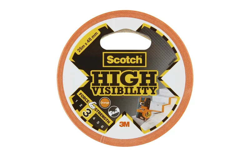 Scotch Klebeband High Visibility 48 mm x 25 m, Orange
