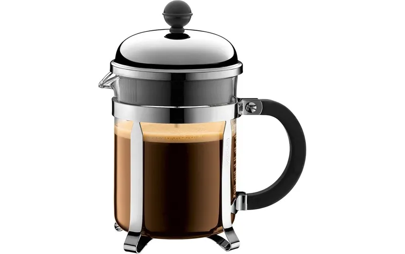 Bodum Kaffeebereiter Chambord Verchromt, nero, 0.5 l