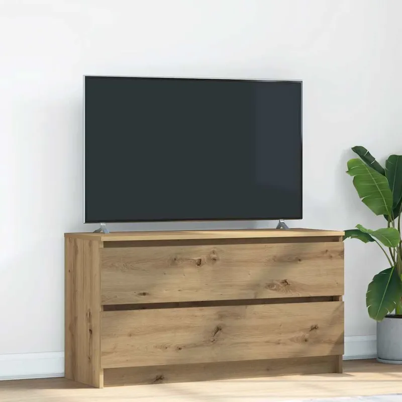 TV-Schrank Artisan-Eiche 100x35x54 cm derivato del legno