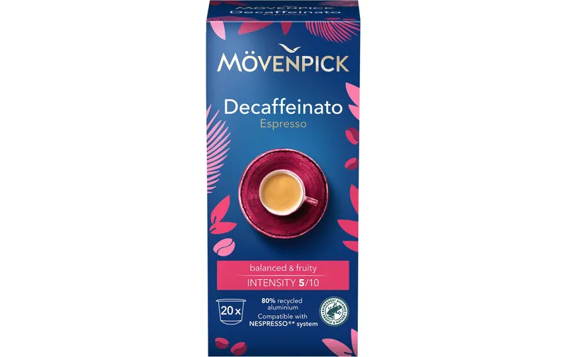 Mövenpick Decaffeinato 20 pièces
