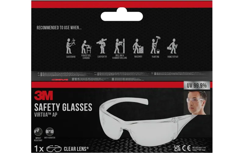 3M Schutzbrille Virtua transparent