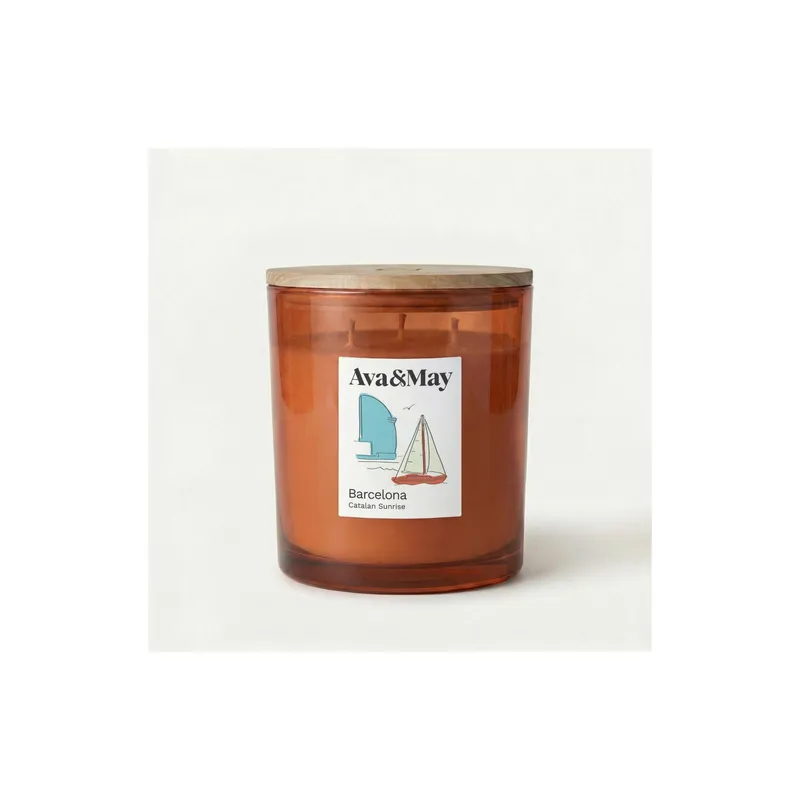 AVA & MAY Duftkerze Barcelona 550 g