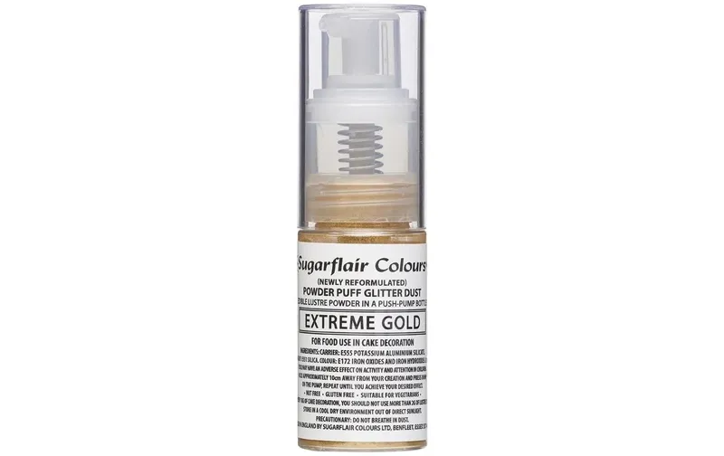 BackshopSchweiz Glitzer-Staub Spray Extreme Gold 10 g