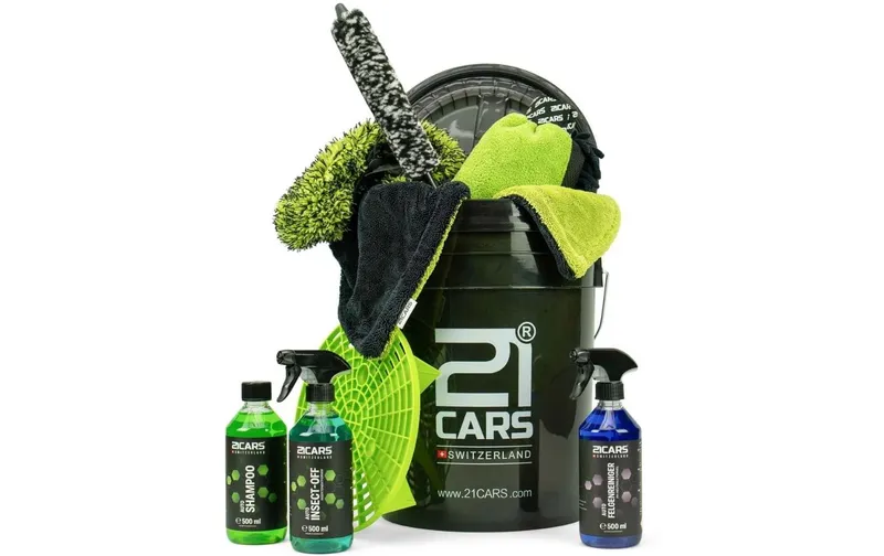 21CARS Autowaschset Black Edition