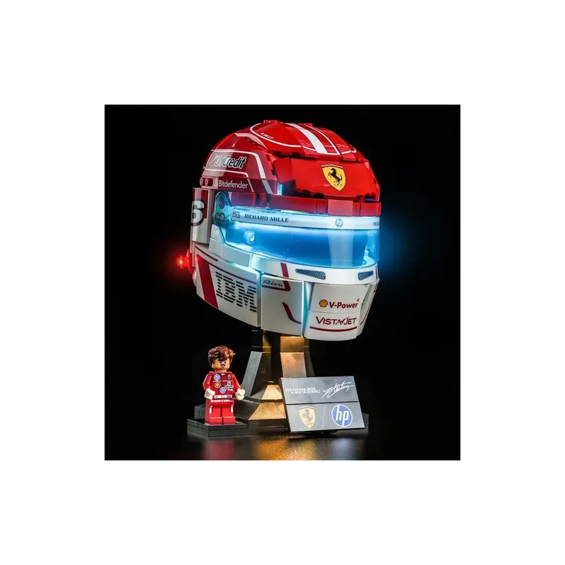 BrickBling BB LED Beleuchtungs-Set for LEGO® 43014 Leclerc Helm