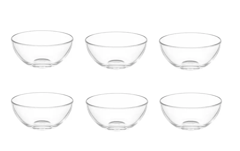 LEONARDO Schale Cucina 14 cm, 6 pezzi, trasparente