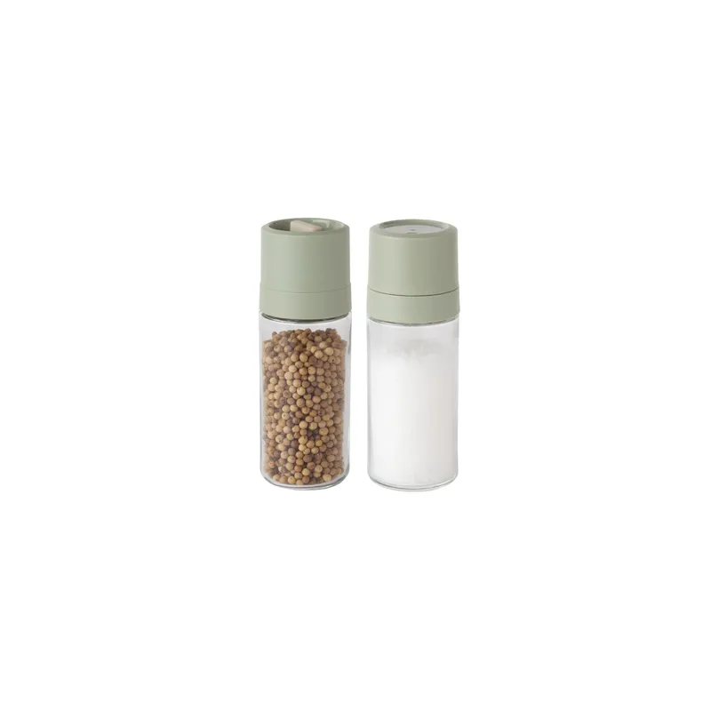 BergHOFF Mühle et Streuer Leo Balance 2 pièces, 15.2 cm, vert