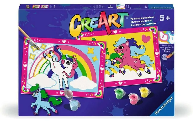 Ravensburger Malen nach Zahlen Fairytale Ponies