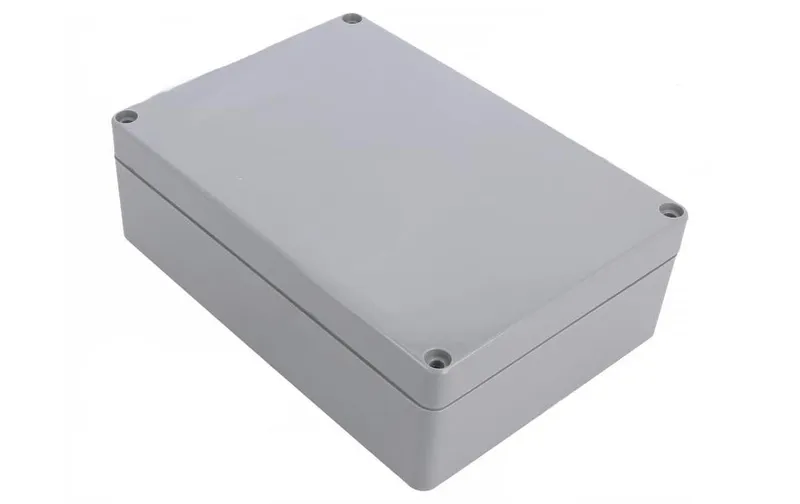 Velleman Gehäuse ABS G313, Wasserdicht Dunkelgrau, 171 x 121 x 55 mm