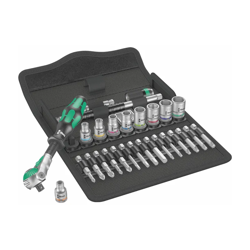 Wera Ratschen-Set 8100 SA 9 Zyklop Speed 1/4" 28-teilig