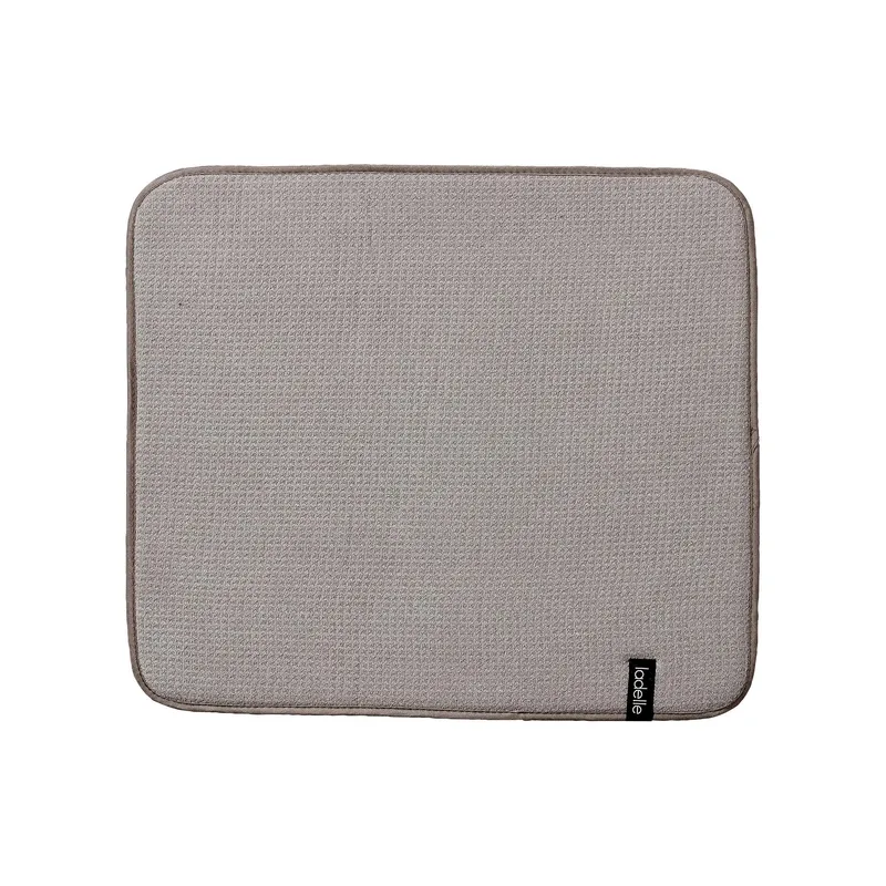 Ladelle Abtropfmatte Microfaser 41 x 47 cm, gris