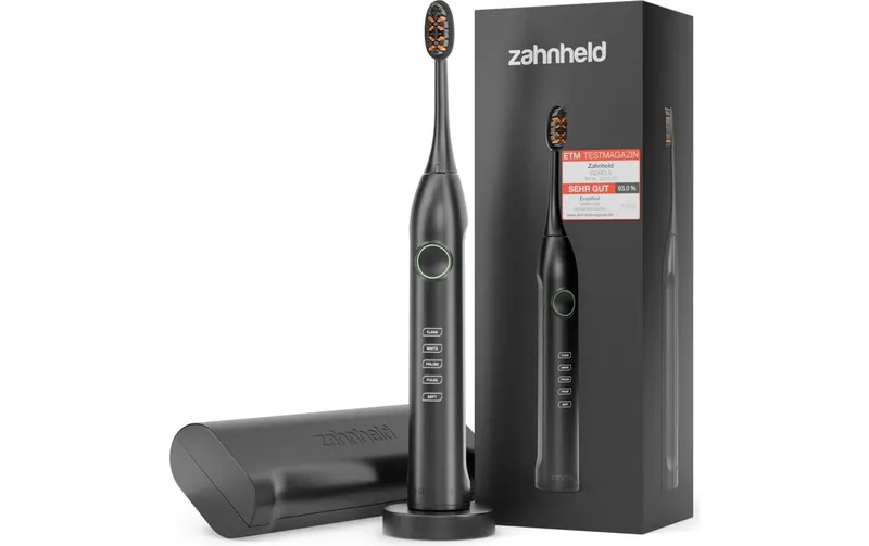 Zahnheld Zahnbürste Gero G3 Schwarz