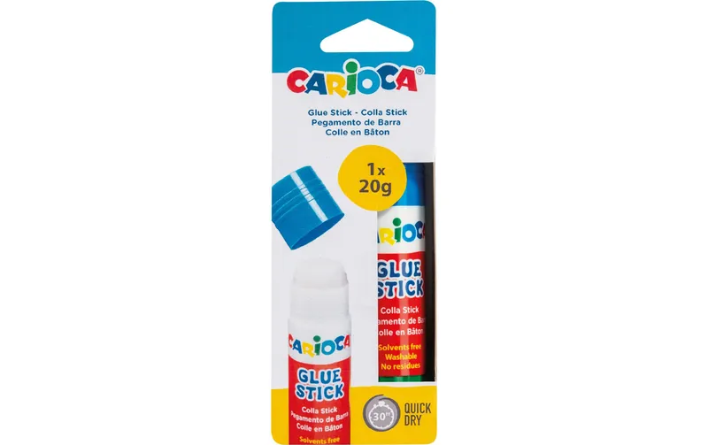 Carioca Klebestift School Glue Stick 1 pieces, white