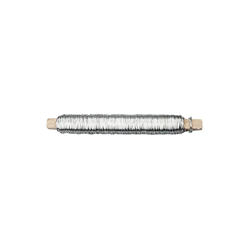 Creativ Company Stahldraht Blumendraht Silber