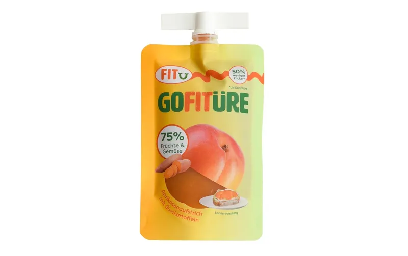 GOFITÜRE Aprikosenaufstrich avec Süsskartoffeln 120 g