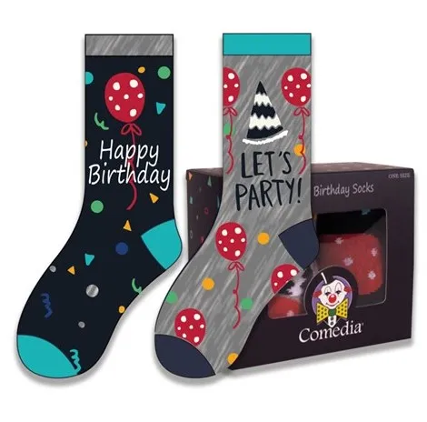 Geschenksocken Happy Birthday