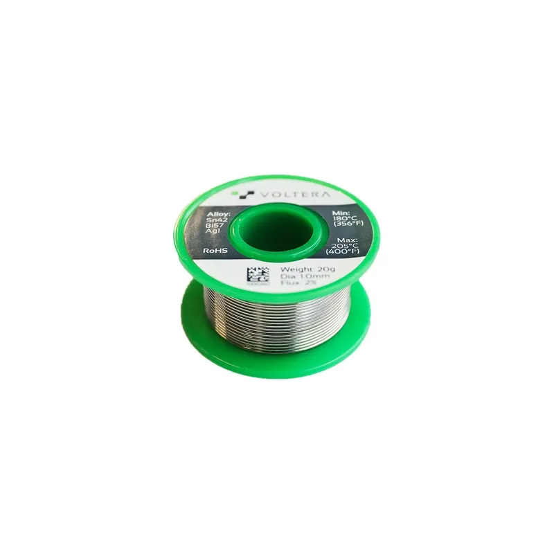 Voltera Lötzinn 1.0 mm, 20 g bleifrei