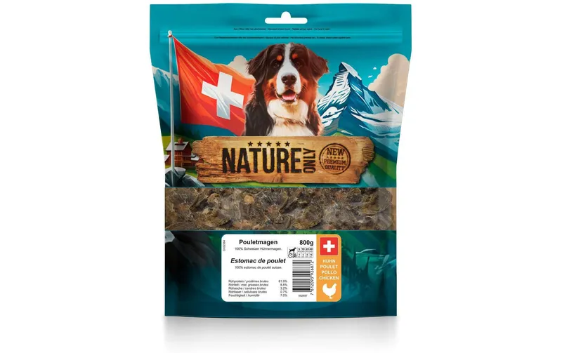 NATUREonly Kausnack Pouletmagen 800 g