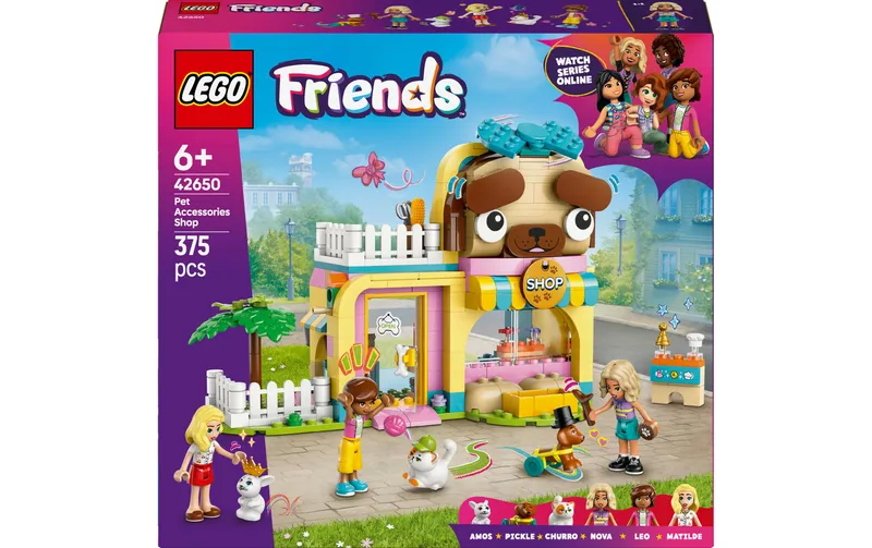 LEGO® Friends Geschäft per Haustierzubehör 42650