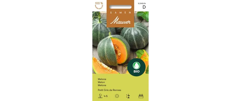 Samen Mauser Samen Melone Petit Gris Rennes