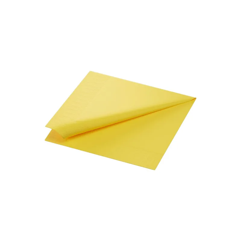 Duni Papierservietten 213325 40 cm x 40 cm, 250 pezzi, Gelb