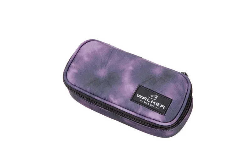 Walker Etui Pencil Box 21 x 10 x 6 cm, leer Batik Purple
