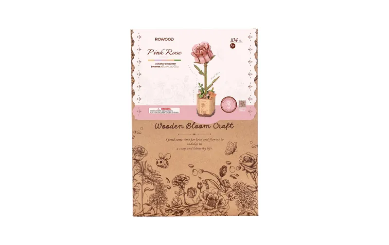 Rowood Bausatz Pink Rose 104-teilig