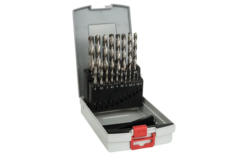Bosch Professional Metallbohrer-Set HSS-G ProBox, 19-teilig
