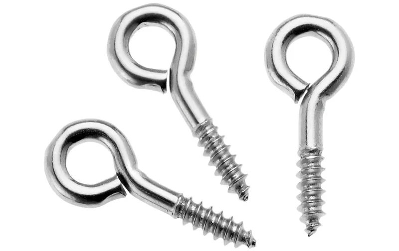 Glorex Kleineisenteile Ringschrauben 8 x 3 mm, 24 pezzi