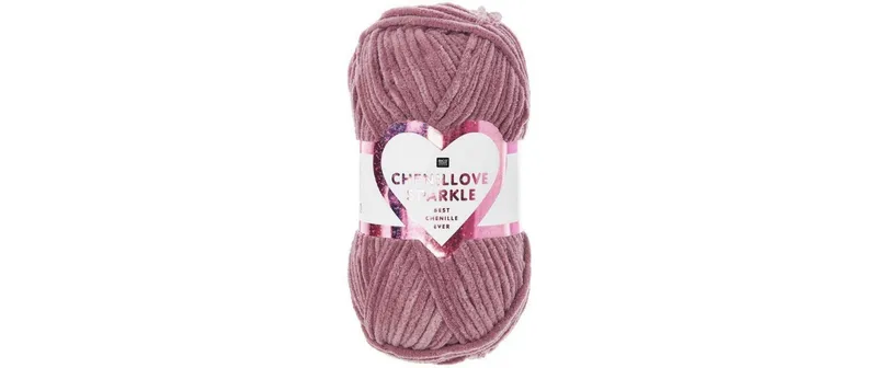 Rico Design Wolle Rico Chenillove Sparkle Beere