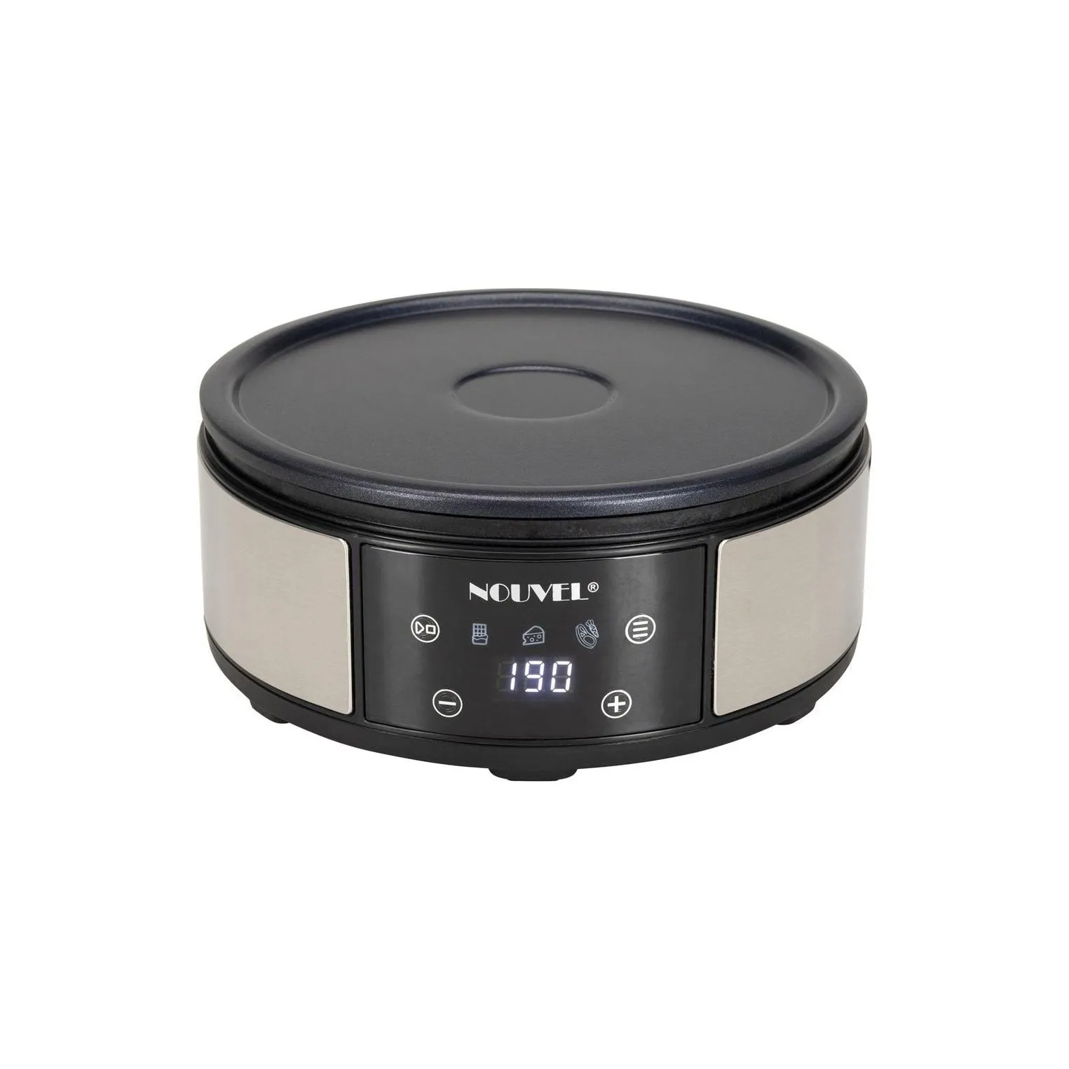 Nouvel Elektro – Rechaud «Future»,silber, 1200W