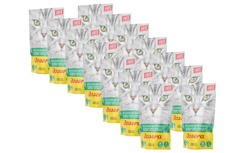 Josera Nassfutter Paté Ente & Huhn, 16 x 85 g