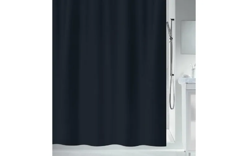 spirella Duschvorhang Primo 120 x 200 cm, black