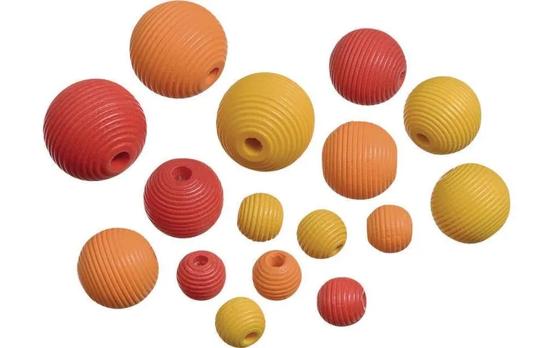 Knorr Prandell Perlen Mix 4 20 Stk, jaune; orange; rouge