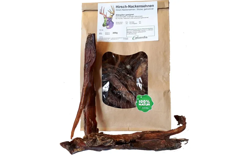 essendia Kausnack Hirschnackensehnen, 300 g