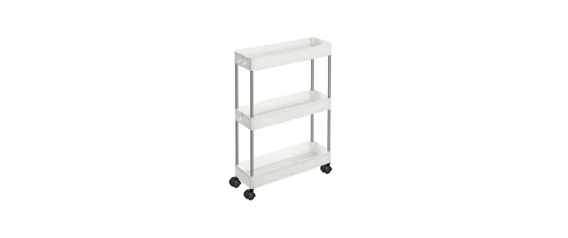 Songmics Nischenwagen 12.5 x 60 x 40 cm, blanc