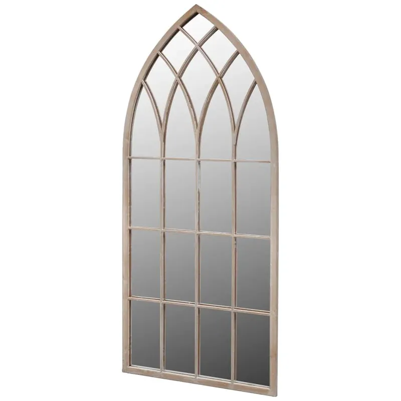 Rustikaler Gartenspiegel Bogen 50×115 cm for Indoor and Outdoor