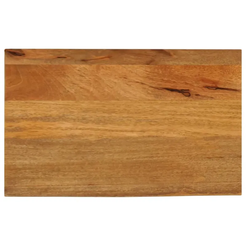Tischplatte con Baumkante 40x30x3,8 cm legno massiccio Mango