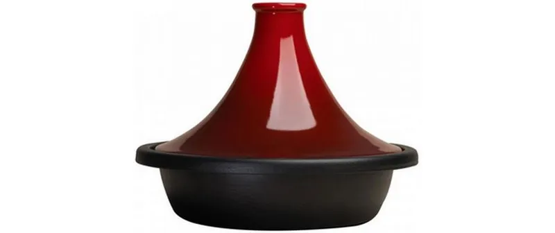 Le Creuset Tagine Ø 31 cm, Dunkelrot
