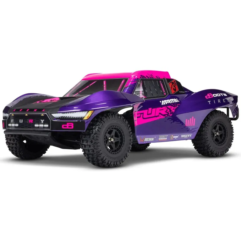 Arrma Short Course Truck Fury 223S DSC 2WD Pink ARTR, 1:10