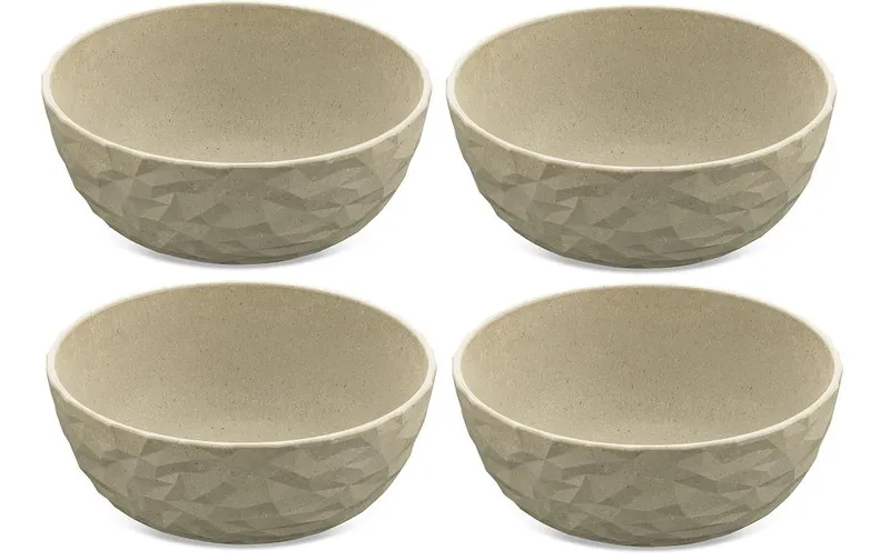 Koziol Schale Club 16.2 cm, 4 pieces, Sand/Gelb